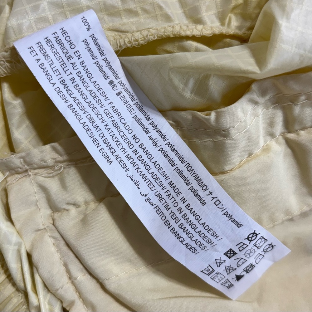 Bershka Light Yellow Bomber Jacket - Picture 4 of 4